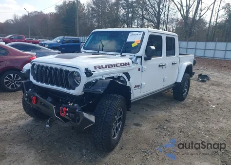 2025 Jeep Gladiator Rubicon z USA, uszkodzony, nr VIN 1C6RJTBG6SL540042